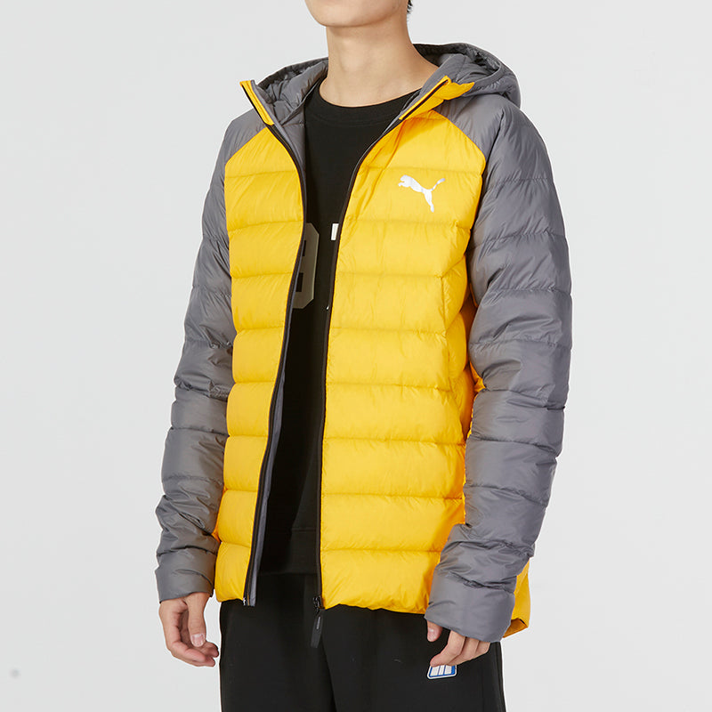 PUMA PwrWarm PackLite Hd Jacket Logo 'Yellow' 672911-39