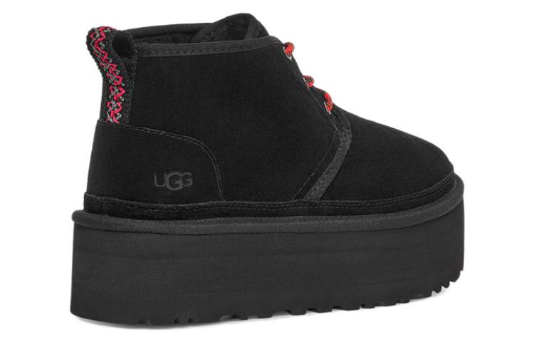 (WMNS) UGG Neumel Heritage Platform 'Black' 1130604-BLK