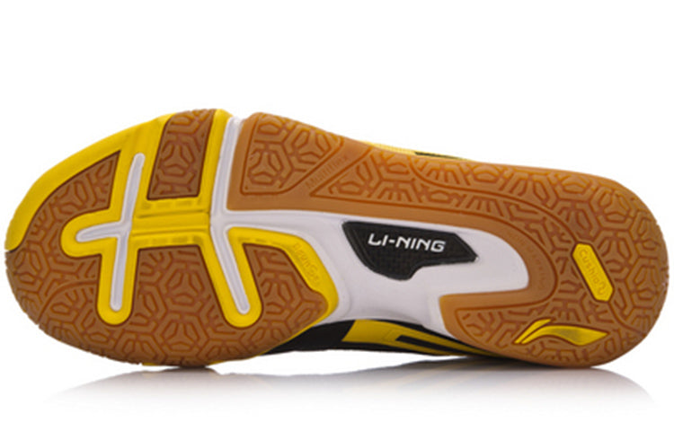 (WMNS) Li-Ning Saga Hi 'Black Yellow' AYAM004-2