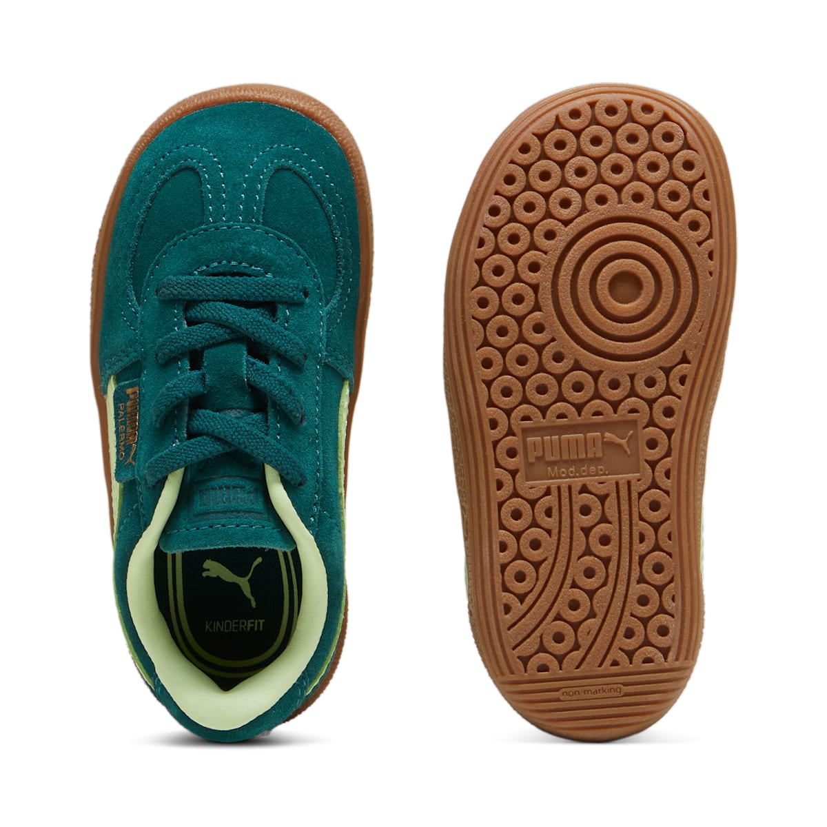 (TD) Puma Palermo 'Dark Myrtle Cool Cucumber' 397274-13