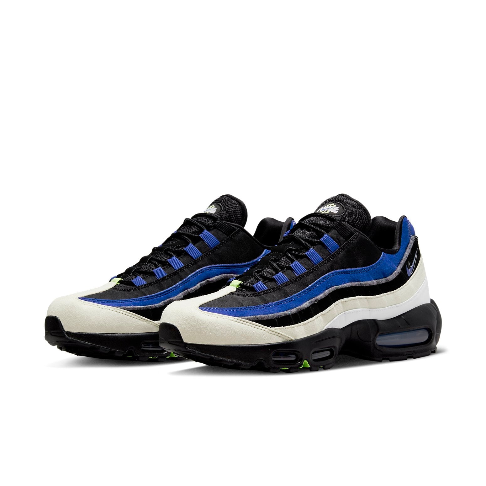 Nike Air Max 95 SE 'Double Swoosh - Black Game Royal' DQ0268-001