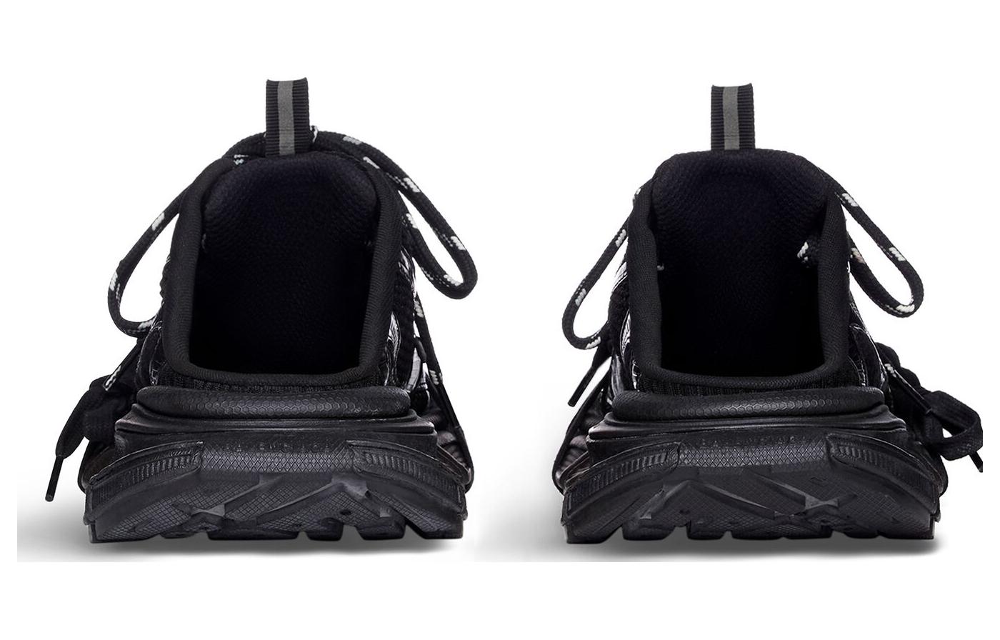 Balenciaga 3XL Mules 'Black Mesh and Polyurethane' 742672W3XL11010