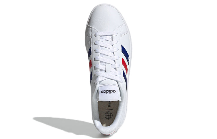 adidas Grand Court Base Beyond 'Paint Stroke - White Royal Scarlet' GX5761