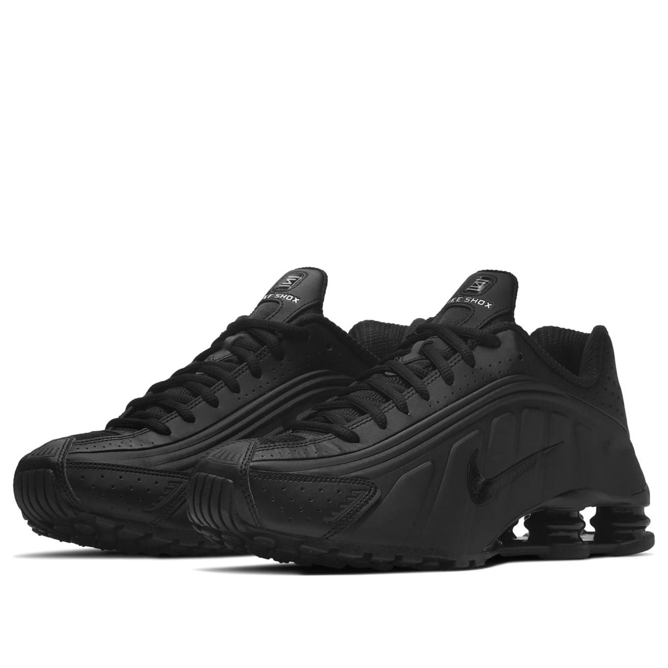 Nike Shox R4 'Triple Black Matte' 104265-044