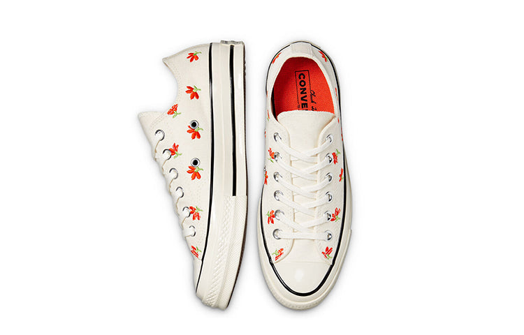 (WMNS) Converse Chuck 70 Low 'Embroidered Garden Party' 570916C