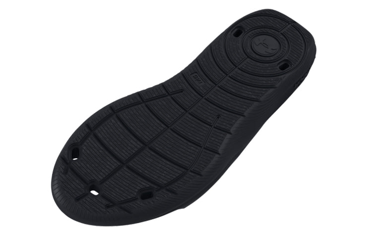 (WMNS) Under Armour Locker 4 Slide 'Black White' 3027013-001