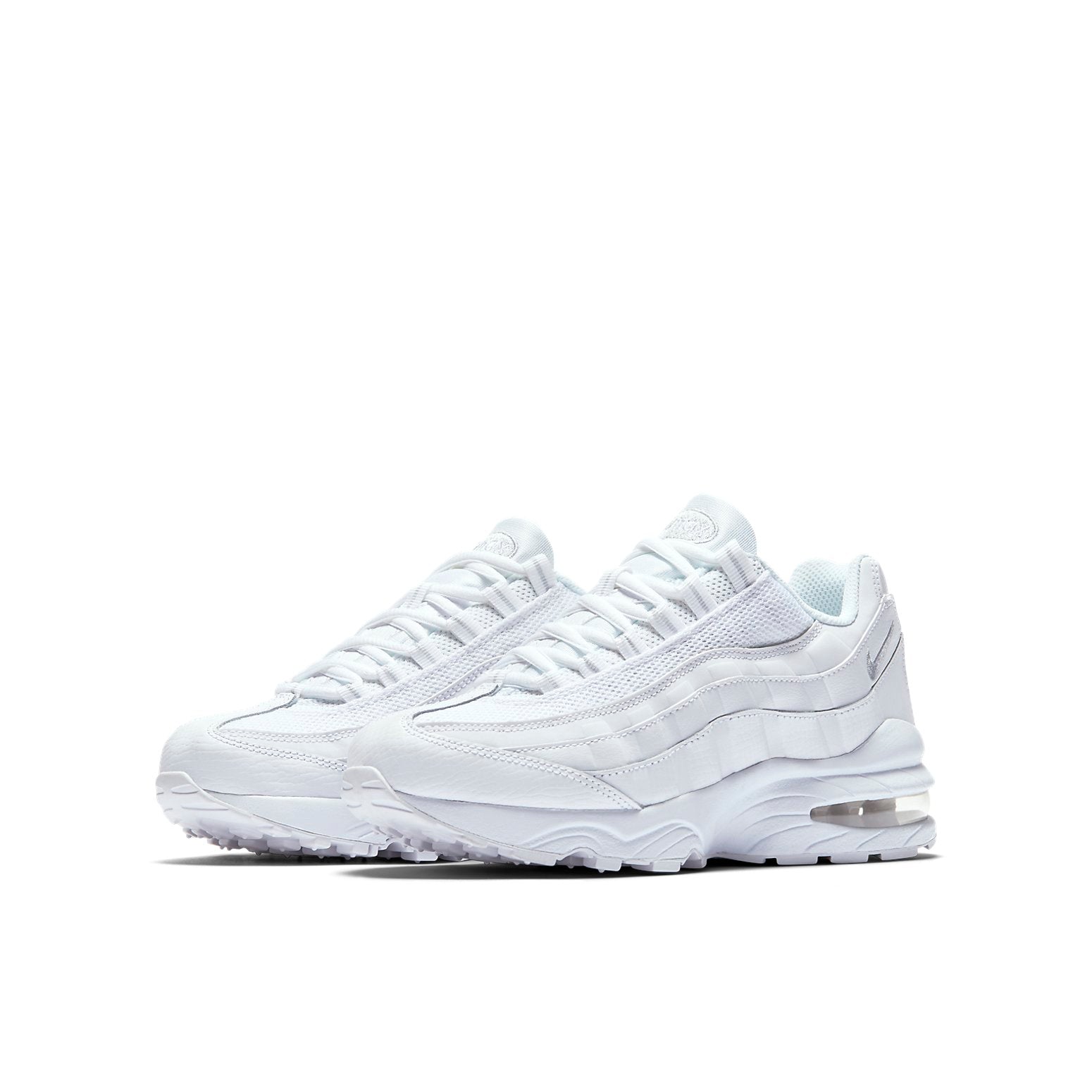 (GS) Nike Air Max 95 'Triple White' 307565-109