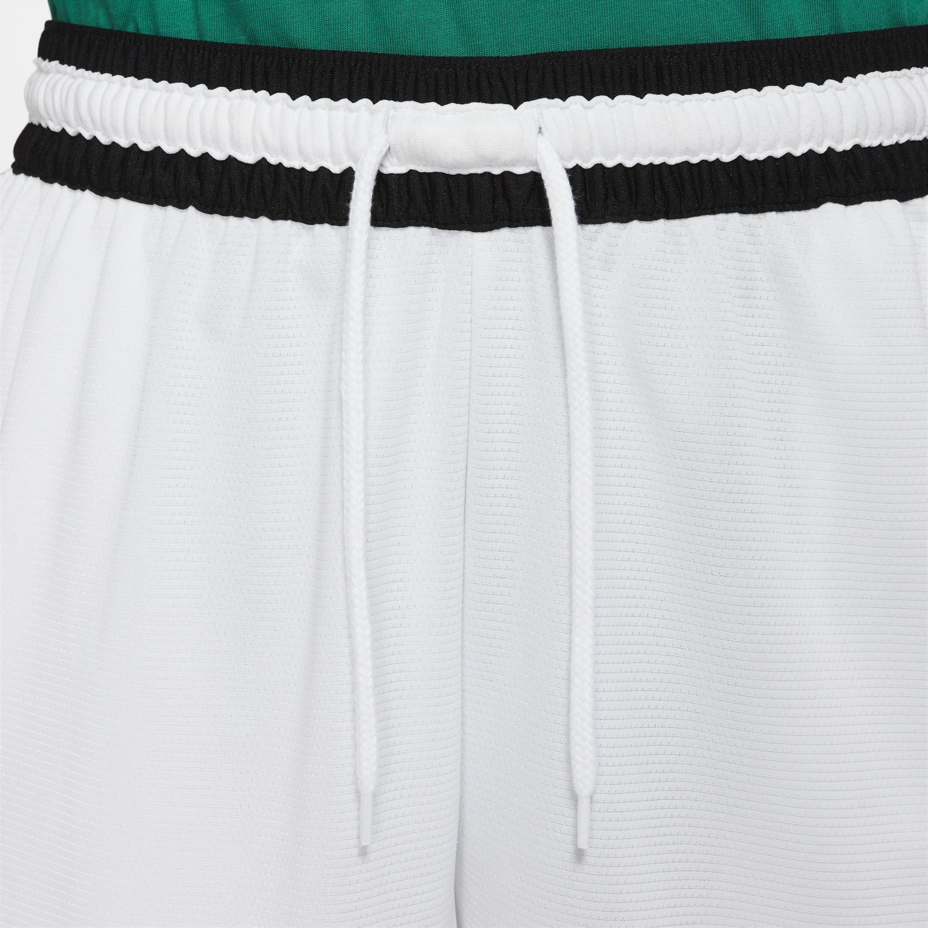Nike Dri-Fit DNA Logo Printing Stripe Drawstring Lacing Sports Shorts White DH7161-100