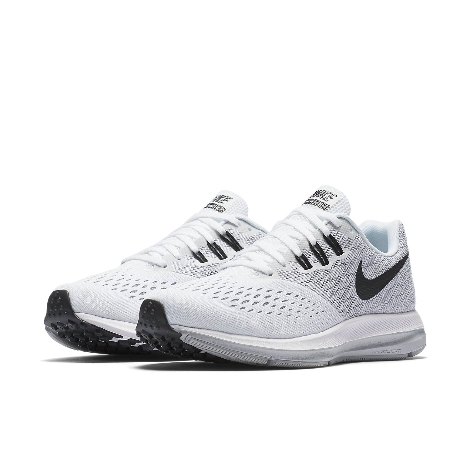 (WMNS) Nike Air Zoom Winflo 4 'Grey White' 898485-100