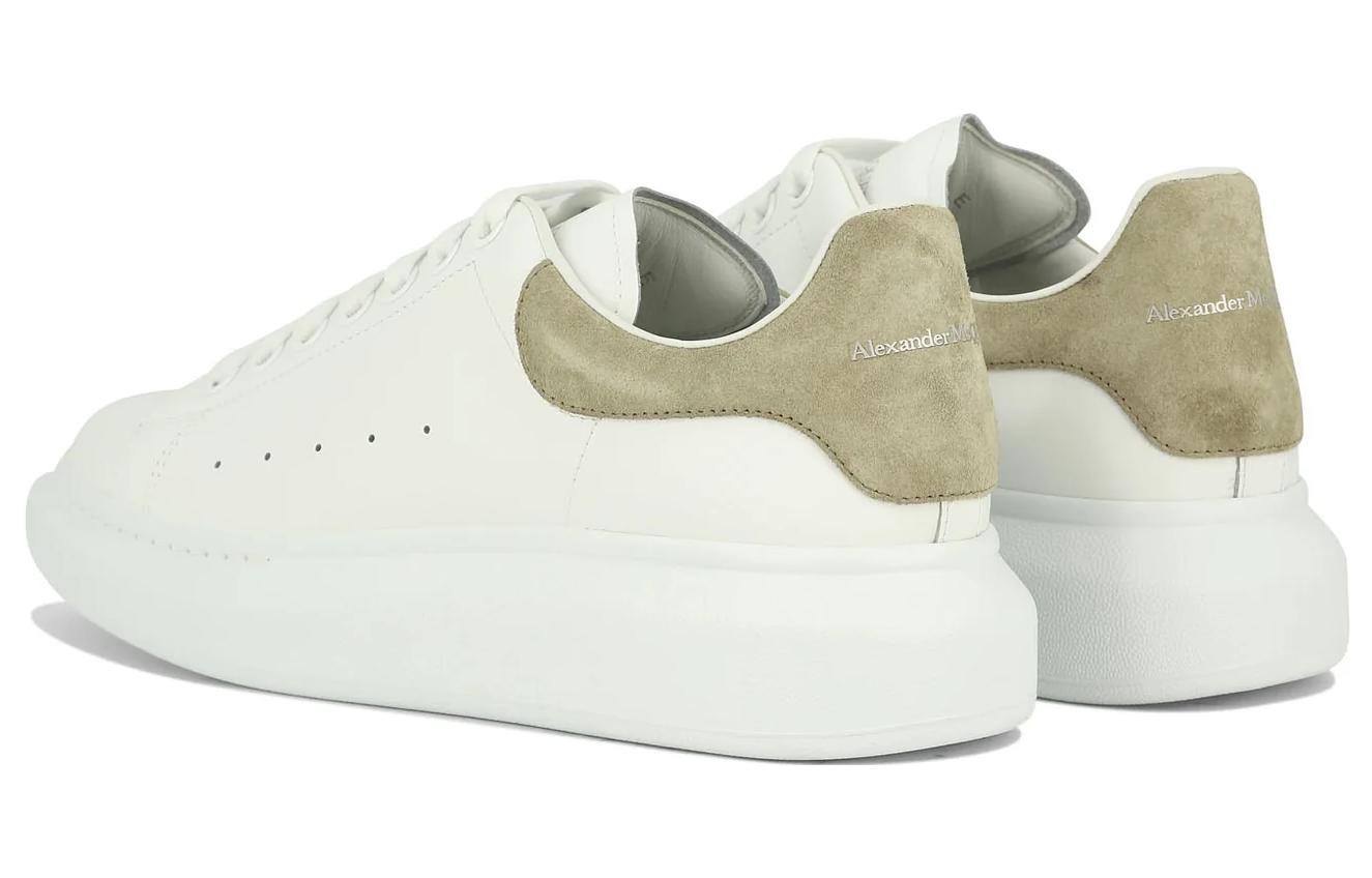 Alexander McQueen Larry Sneakers 'White Olive Green' 727388WIBN29026