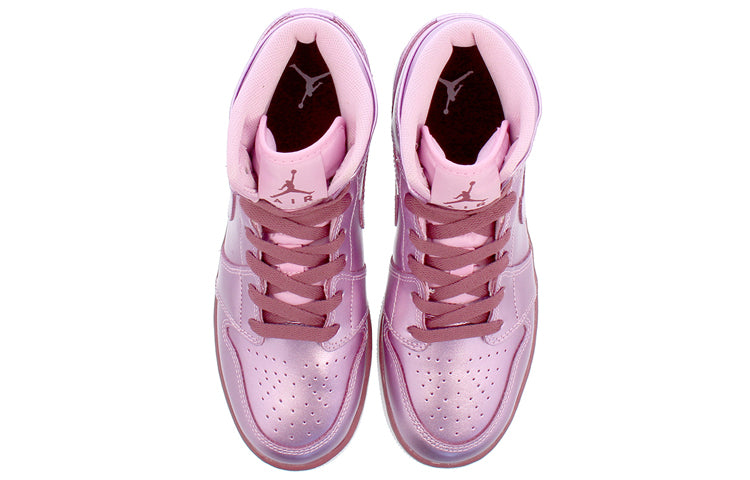 (GS) Air Jordan 1 Mid SE 'Pink Rose' AV5174-640