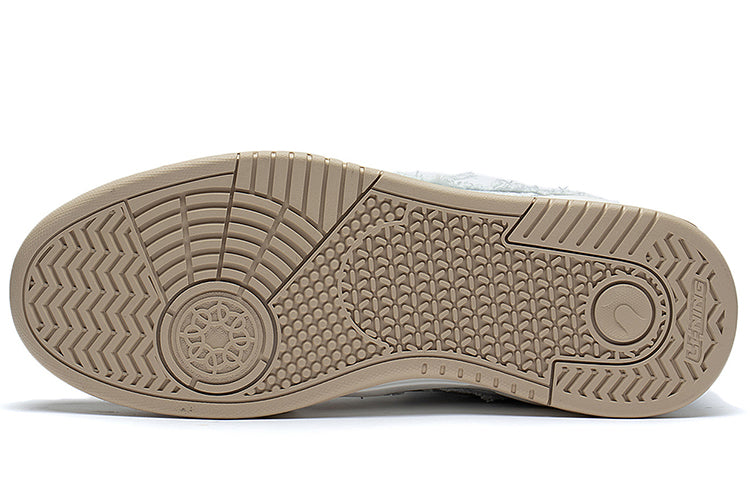 (WMNS) Li-Ning Moon White 'Grey Tan' AGCS427-6