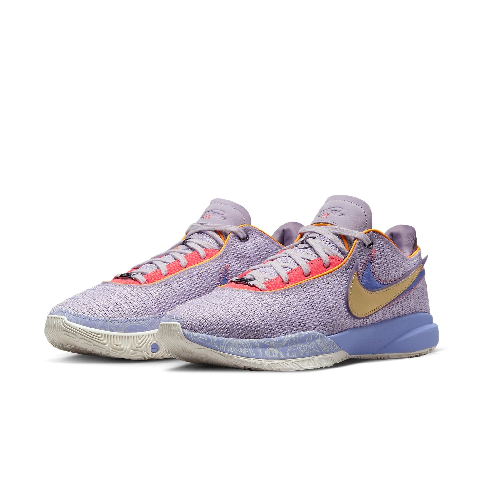 Nike LeBron 20 'Purple And Gold' DJ5423-500