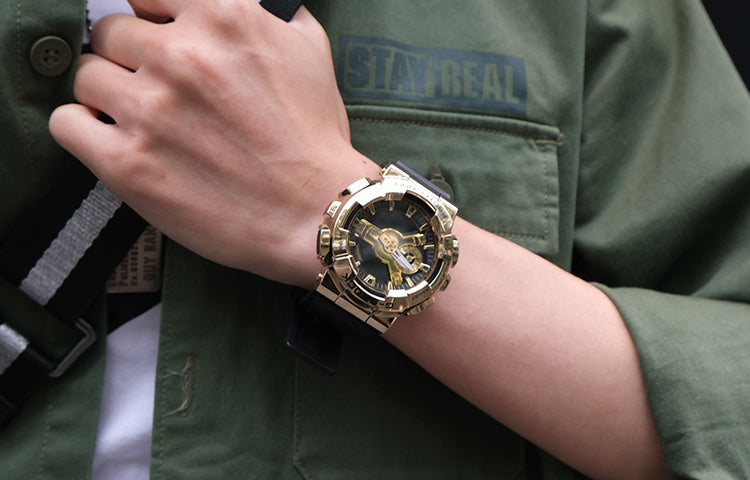 CASIO G-Shock Analog-Digital 'Black Gold' GM-110G-1A9