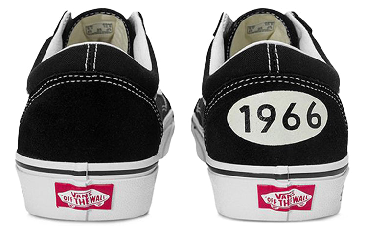 Vans Old Skool Classic Casual Skateboarding Shoes Series 275C Unisex Black VN0A5KRF6BT