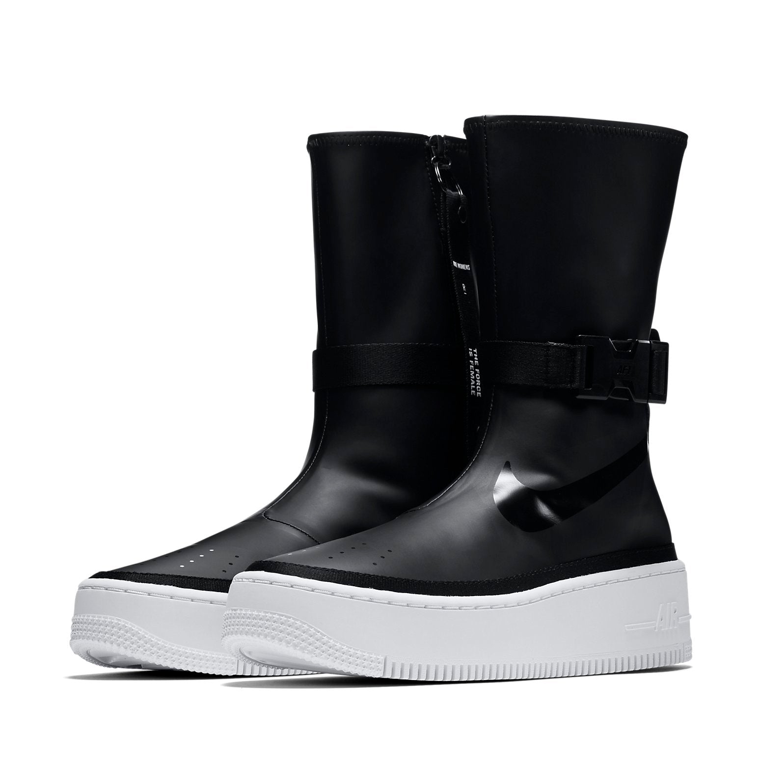 (WMNS) Nike Air Force 1 Sage High 'Black' AQ2771-001