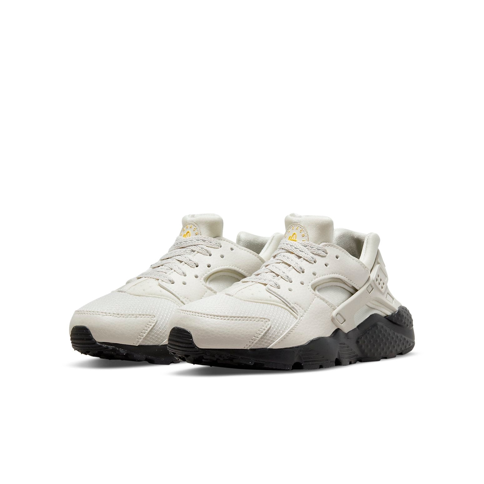 (GS) Nike Huarache Run 'Light Bone Black' DQ1103-001