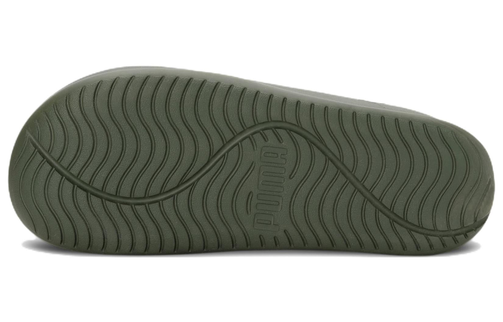 PUMA Wave Sports Slippers Unisex Green 390142-04
