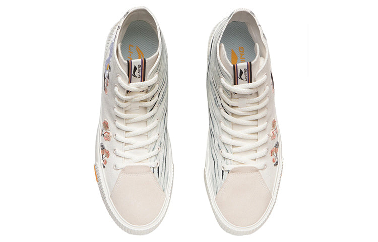 Li-Ning x Jason Wu Counterflow Canvas Hi Shoes 'White' AGCR484-2