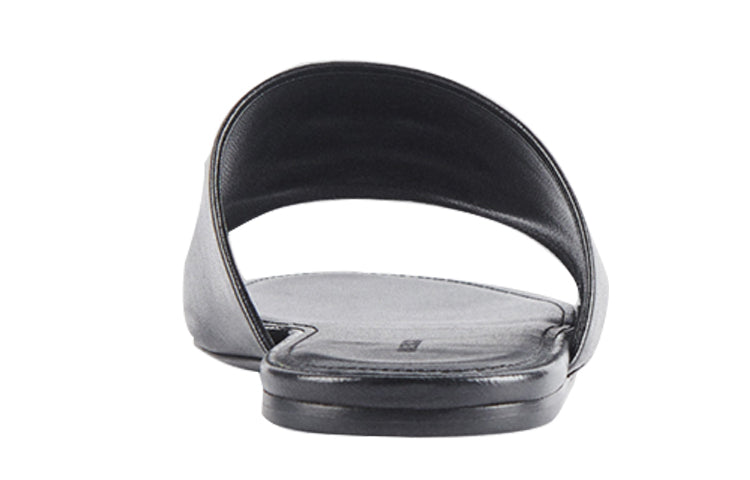 (WMNS) Balenciaga Oval Mules Black 604061WA8F91088