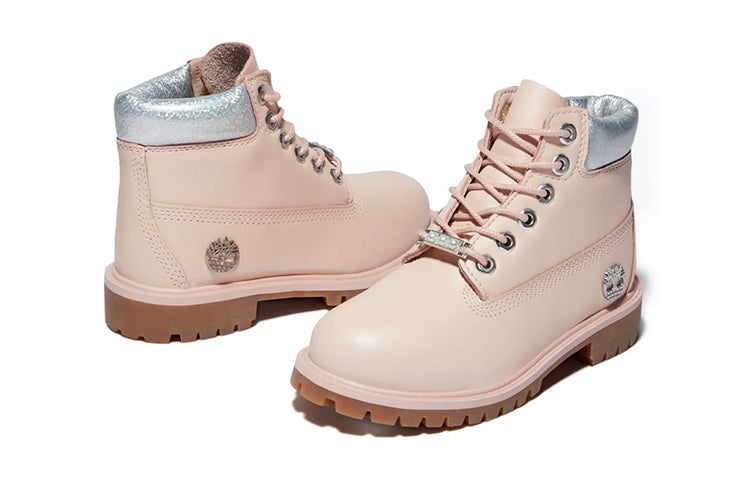 (PS) Timberland Premium 6-inch Waterproof Boots 'Pink Full Grain' A2FK4662