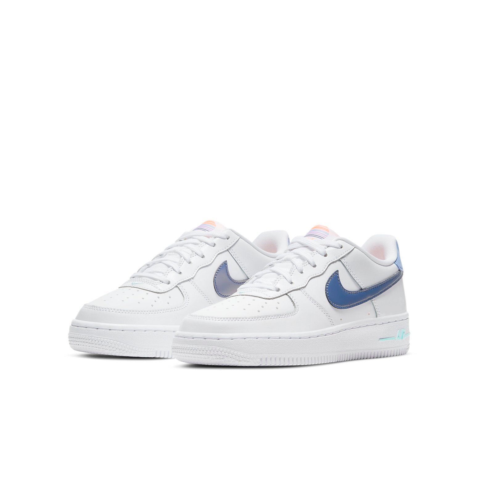 (GS) Nike Air Force 1 LV8 1 'White Dark Purple Dust' DC8188-100