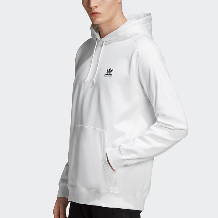 adidas originals Ac Wappen Hoodle Pullover Long Sleeves White DX4213