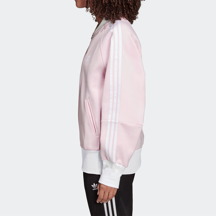 (WMNS) adidas originals Outlayer Printing Sports Jacket Pink DY0878
