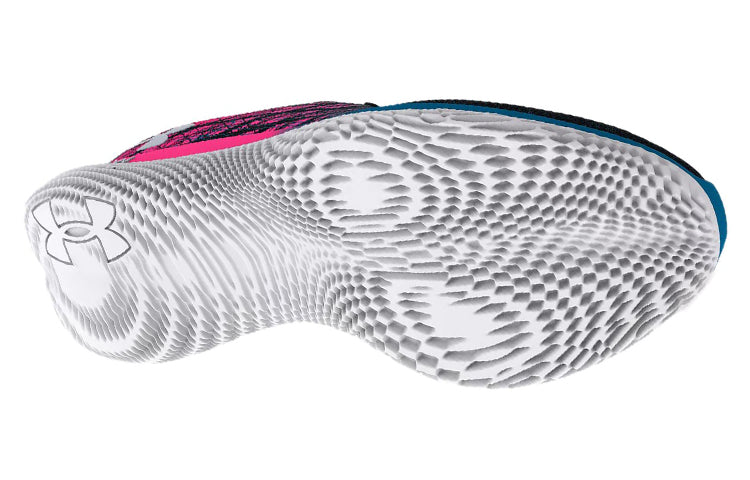 (WMNS) Under Armour Flow Velociti Wind 2 CN 'Black Bright Pink' 3025662-004