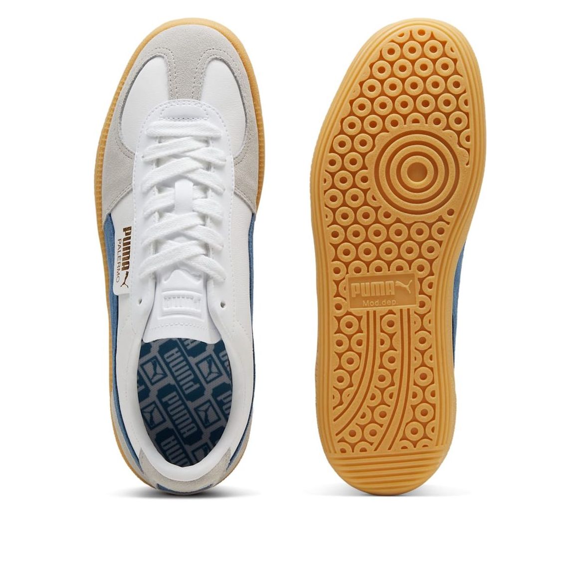 Puma Palermo Leather 'White Blue Horizon' 396464-14