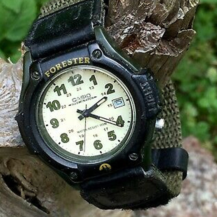 Casio Forester Analog Watch 'Black White Yellow' FT500WC-3BV