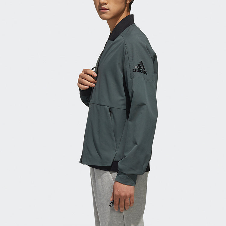 adidas Jkt Wv Light Woven aviator Jacket Green DZ1999