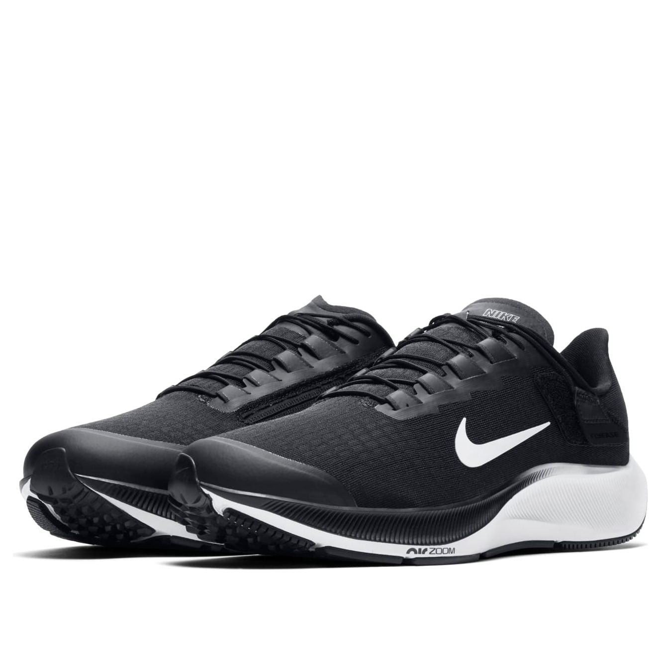 Nike Air Zoom Pegasus 37 FlyEase Extra Wide 'Black' CK8446-003