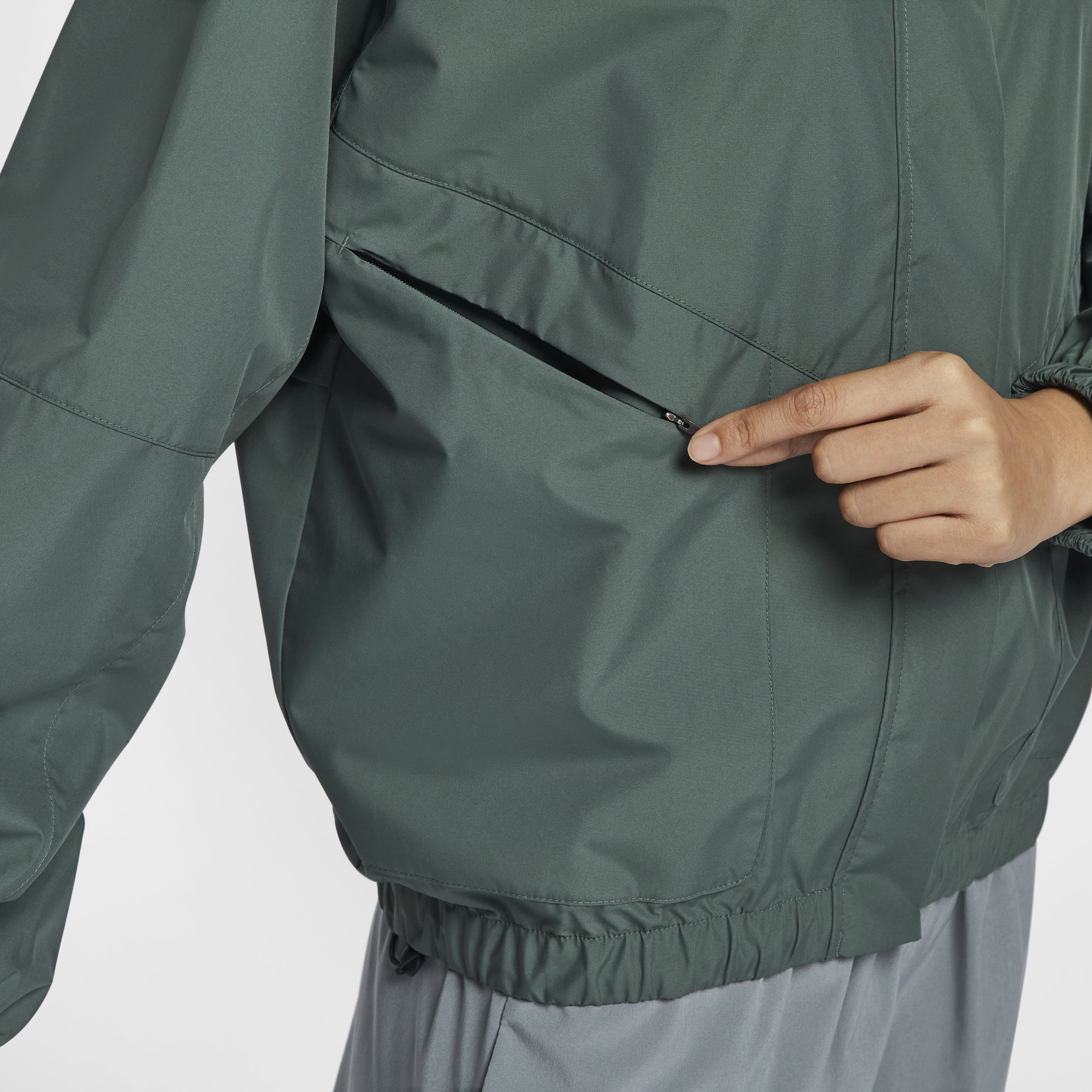(WMNS) Nike Swift Jacket 'Green' FB7493-338