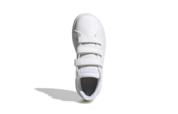 (PS) adidas Advantage 'White Silver Metallic' FY4625