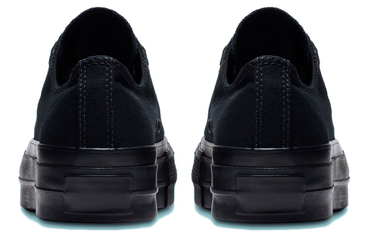 (WMNS) Converse Chuck Taylor All Star Platform Low 'Triple Black' 562926C