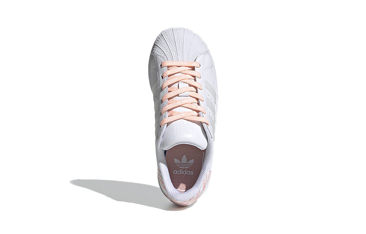 (PS) adidas originals Superstar LOGO 'White Pink' FV3763