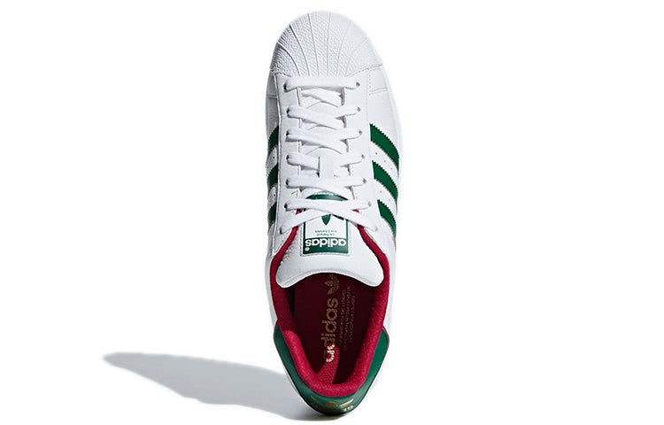 adidas originals Superstar Sneakers White/Green BC0198