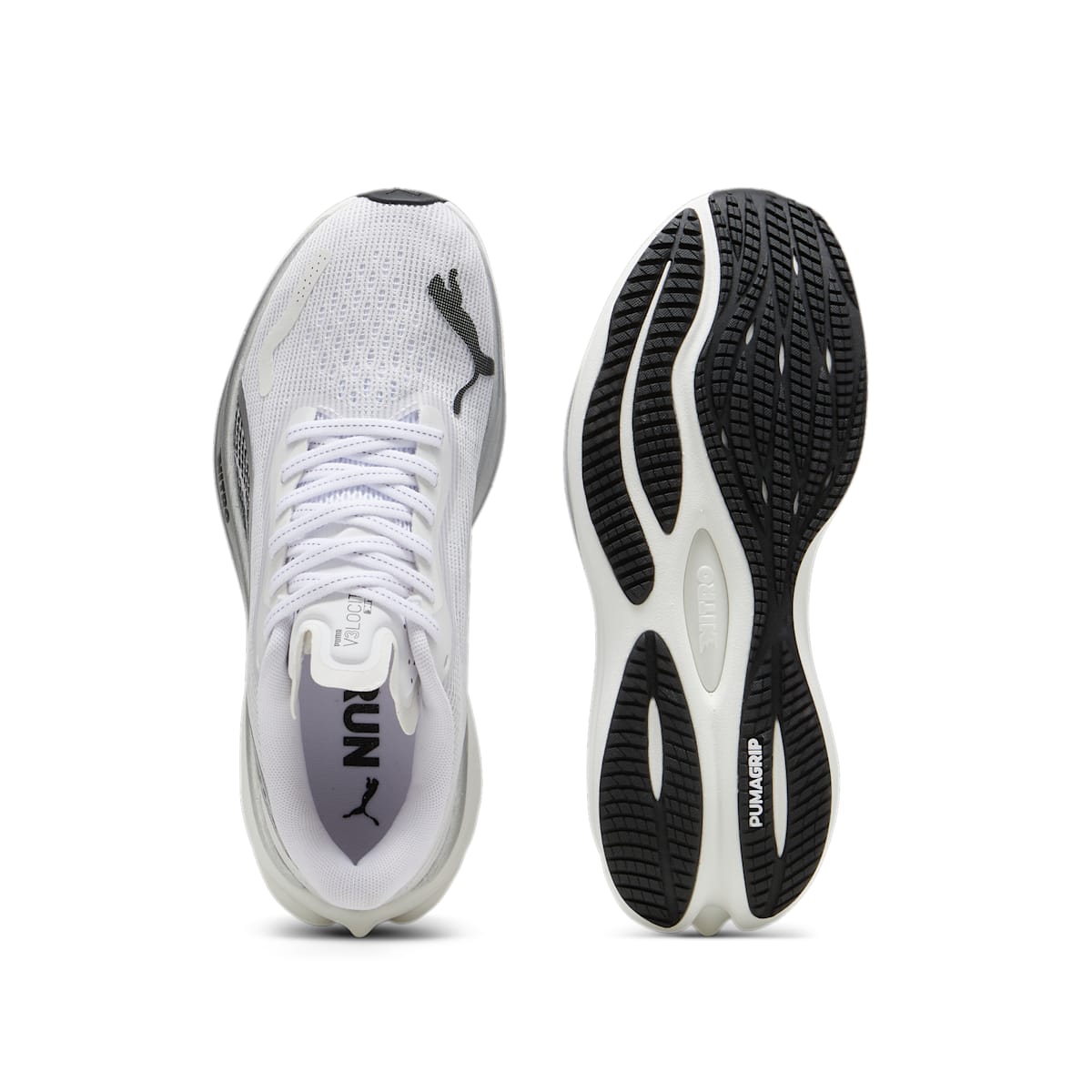 (WMNS) PUMA Velocity Nitro 3 'White Silver' 377749-05