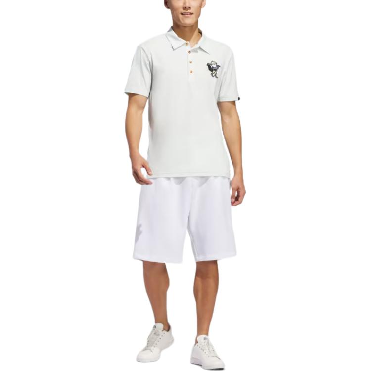 adidas x Malbon Polo Shirt Asia Sizing 'Crystal Jade' IN7570
