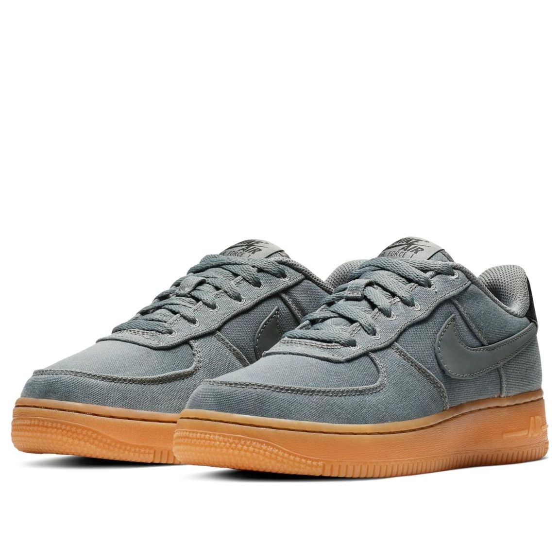 (GS) Nike Air Force 1 Low LV8 'Flat Pewter Gum' AR0735-002
