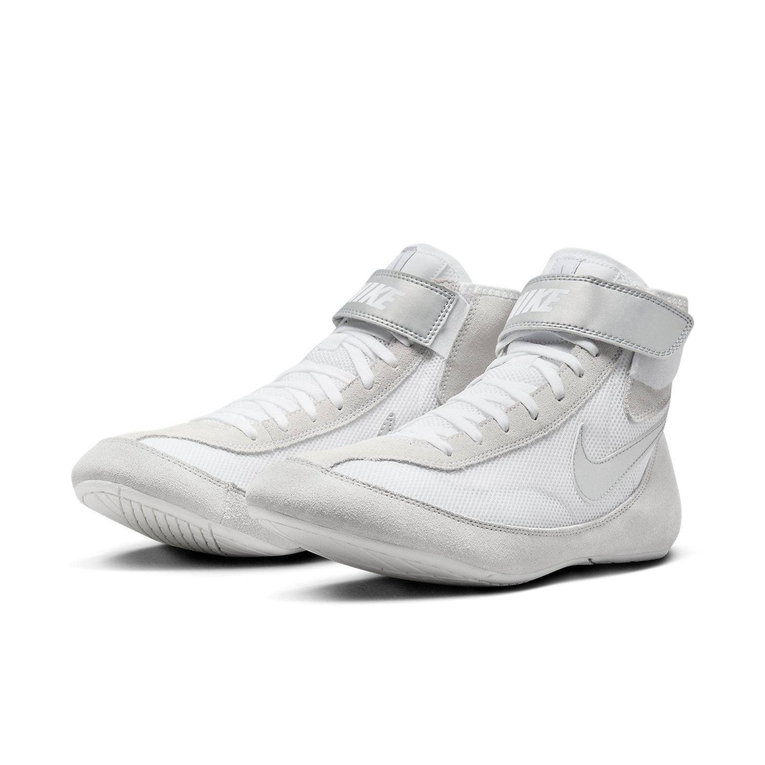 Nike SpeedSweep 7 Wrestling Shoes 'White Metallic Silver' 366683-100