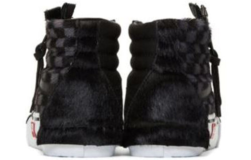 Vans SK8-HI CAP LX 'Black Pony' VN0A3TKMVSN