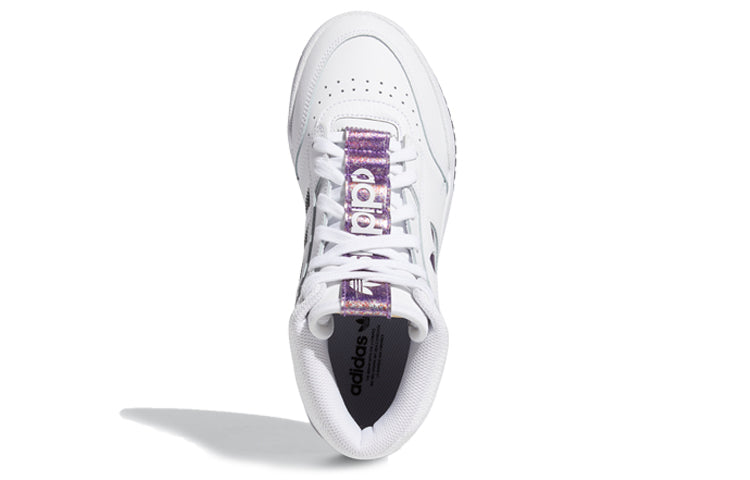 (WMNS) adidas Drop Step XL 'White Purple' FY3225