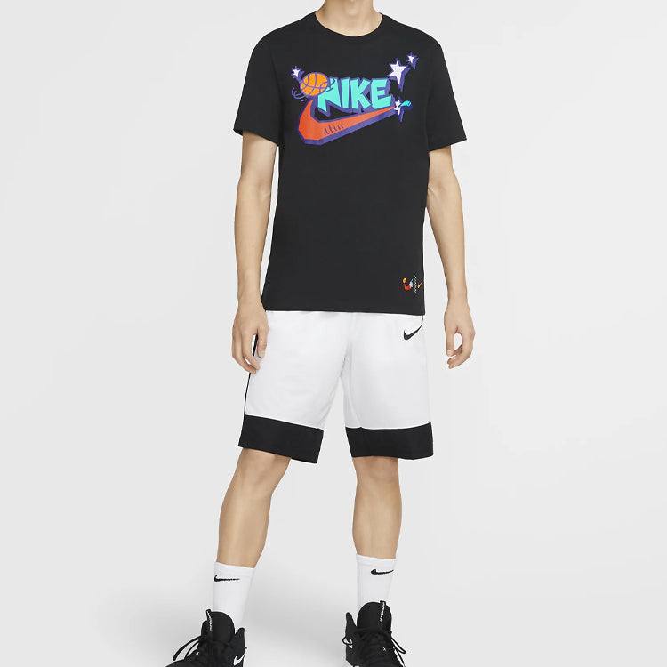Nike Exploration Sports Basketball Short Sleeve Black CD1307-010