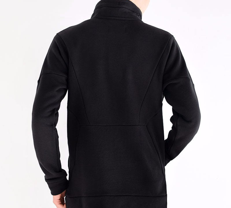 Air Jordan Half Zipper Athleisure Casual Sports Black AV2293-010
