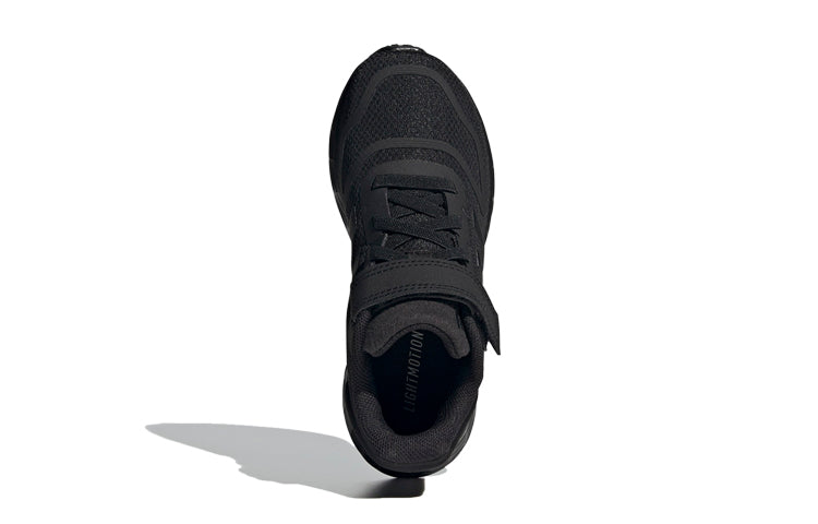 (GS) adidas Duramo 10 Elastic Lace 'Triple Black' GZ0637