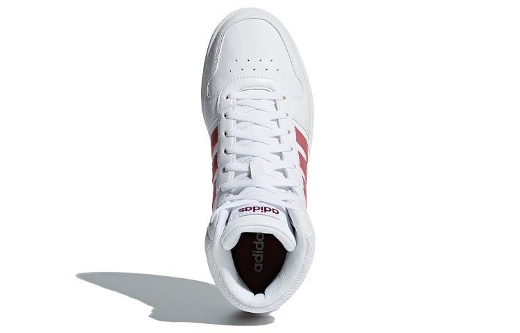 (WMNS) adidas Hoops 2.0 Mid 'White Purple Red' B42101