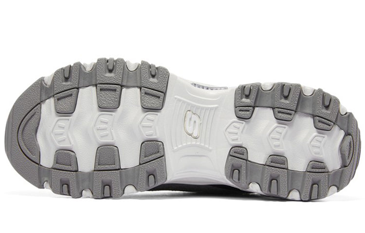 (WMNS) Skechers D'Lites 1.0 'Black Gray' 149906-BKGY