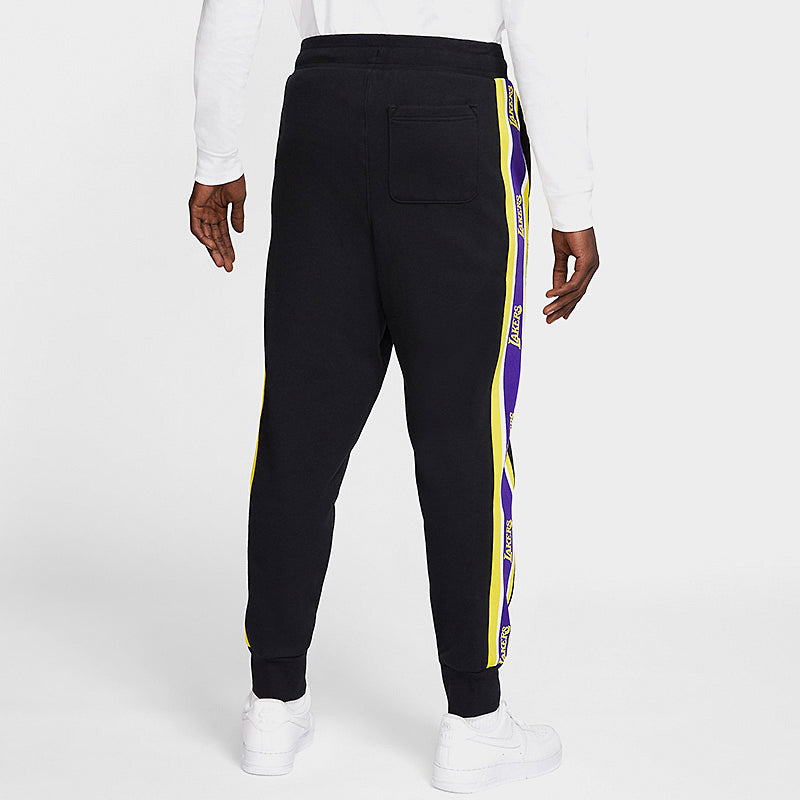 Nike NBA Los Angeles Lakers Basketball Small Sports Long Pants Black CJ7125-010